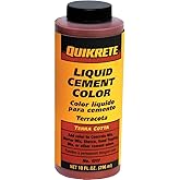 Quikrete Concrete Colorant Bottle, Terracotta, 10 oz