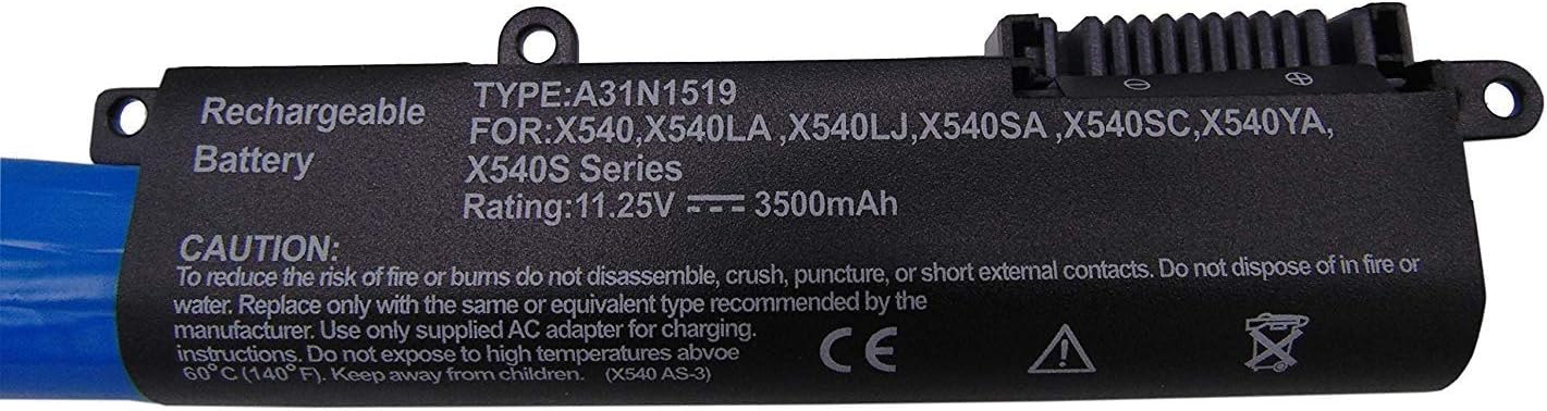 Replace battery A31N1519 11.25V 3500mah for X540 X540L X540LJ X540S X540SA X540SC X540YA VivoBook X540LJ 0b110-00390000 - Image 5