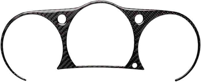 hors Carbon Fiber Interior Instrument Dashboard Console Tachometer Panel Frame Decal Cover Trim for Nissan 350Z 2006-2009