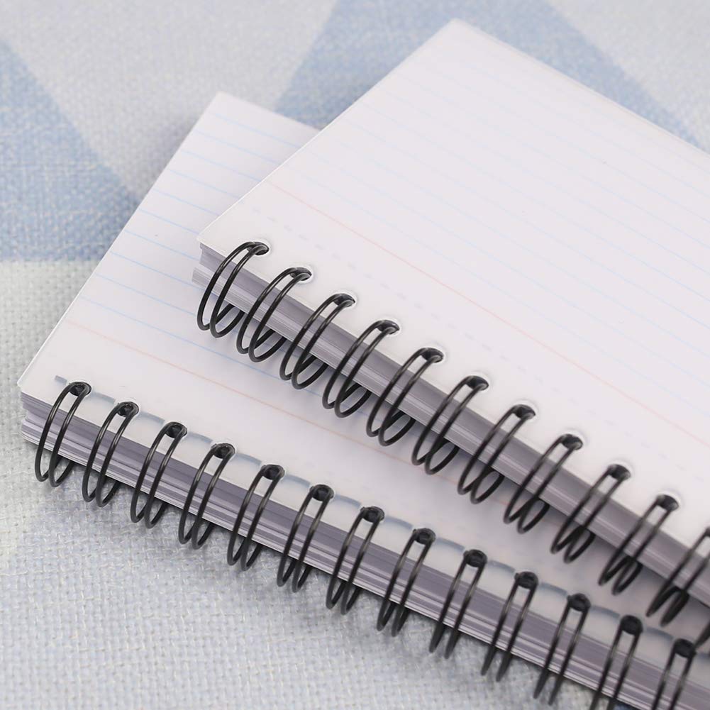 Koogel 400 Pages Index Card, 3 x 5 inch White Learning Card 8 Pack of White Paper for Home School Office