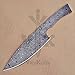 JNR TRADERS VK6045 Handmade Damascus Steel Chef Kitchen Knife Blank Blade Rain Drop Pattern 10.50 Inches