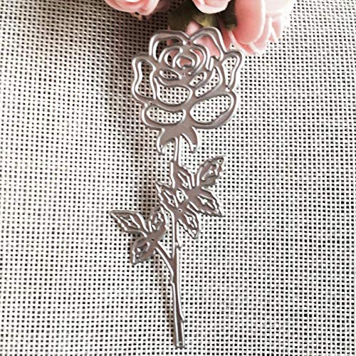 image for gootrades Die Cuts for Card Making,Rose Flower Metal Die Cuts Embossin