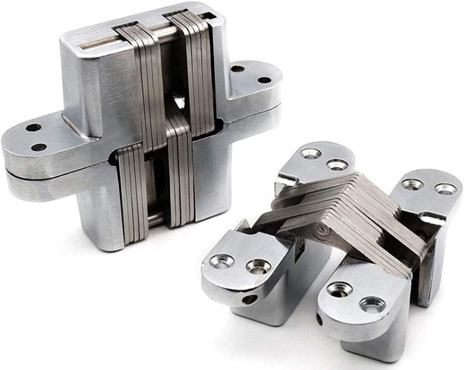 WANLIAN Hidden Door Hinges Invisible Hinges Concealed Hinges Zinc Alloy