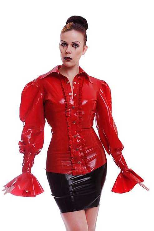 Your Fetish World Elegante Latex Bluse Vampire