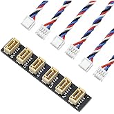 I2C CAN Bus Splitter for Pixhawk 6C 6X JST GH 1.25 4Pin 6 Ports Pixhawk 4 the Cube