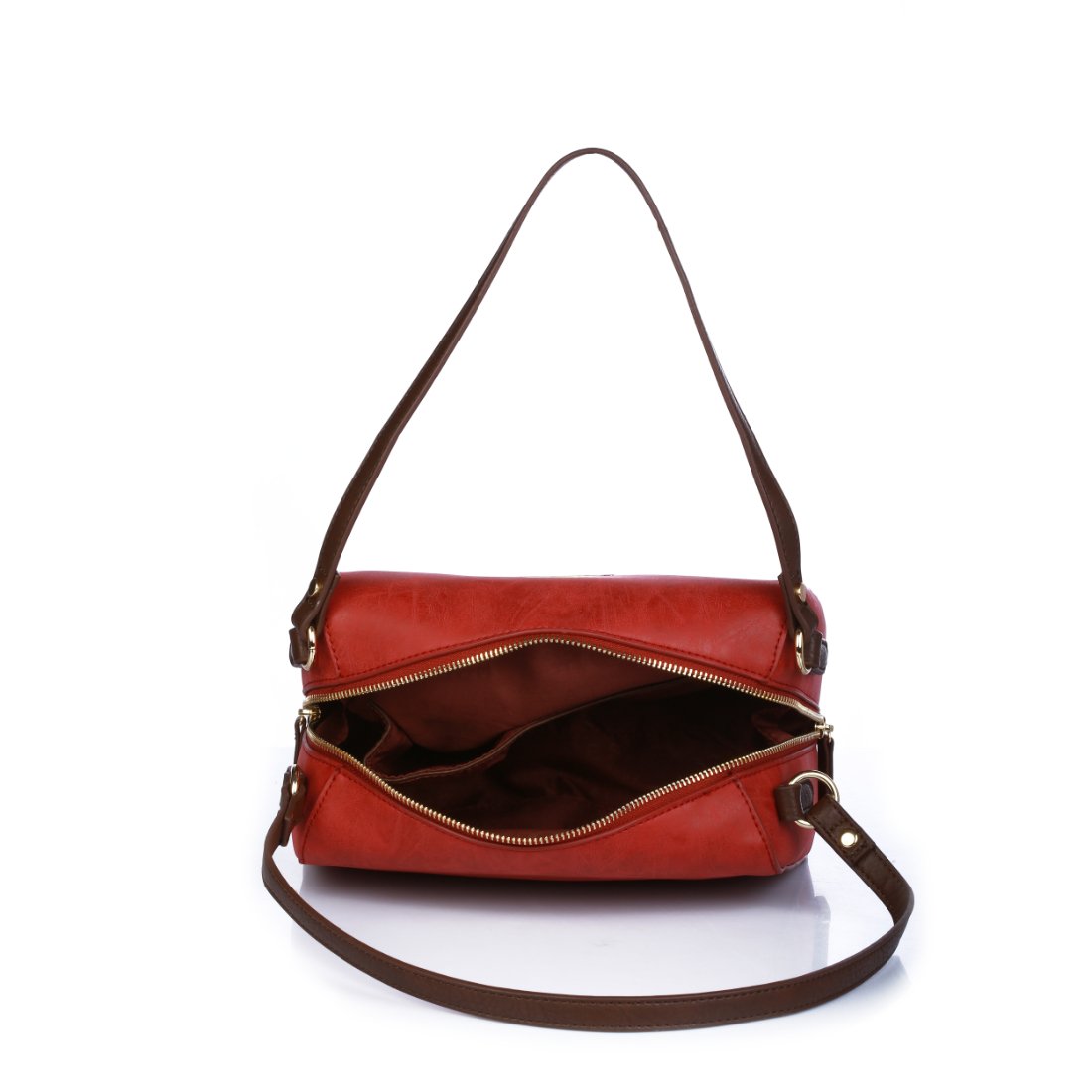 caprese katie women's satchel (coral) ()