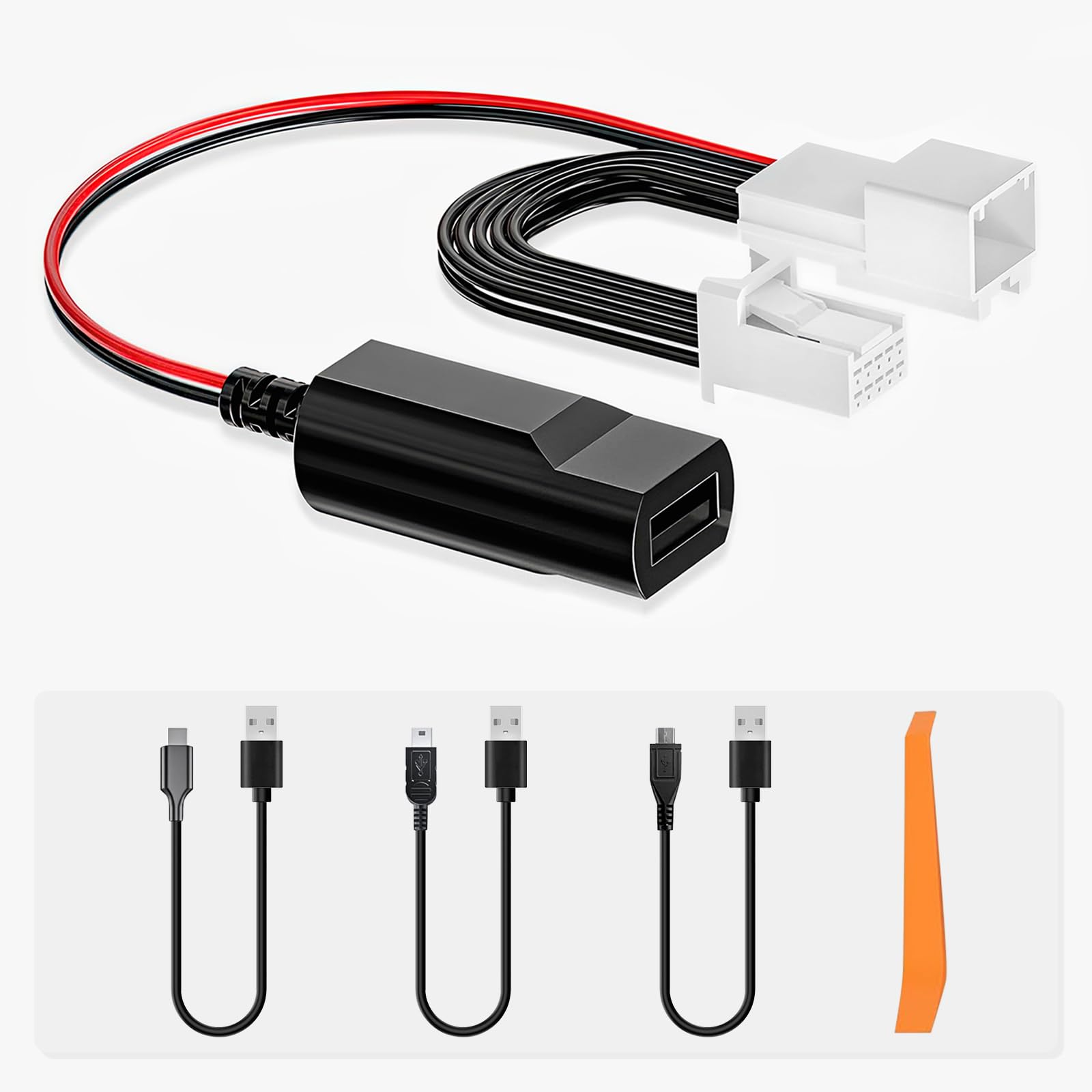 Photo 1 of Jeledeor Dashcam Power Adapter for 10-pin Type B for Toyota Tacoma Subaru Forester Lexus Models & More.DVR Camera Radar Adapter,Connects to Lane Assist Port