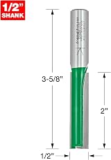 Trend Trend CraftPro Straight 2 Flute Router Cutter 1/2in Shank 12.7mm view 3