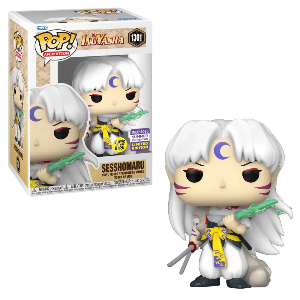 Funko Pop! Inuyasha - Sesshomaru Glow-in-The-Dark (2023 Summer Convention Exclusive)