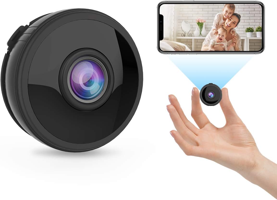 Spy Camera, 1080P HD Hidden Cameras WiFi Spy Camera Amazon.co.uk