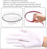 sourcing map Nitrile Rubber O-Ring 190mm OD 182mm ID 4mm Width 70A Metric Seal view 3