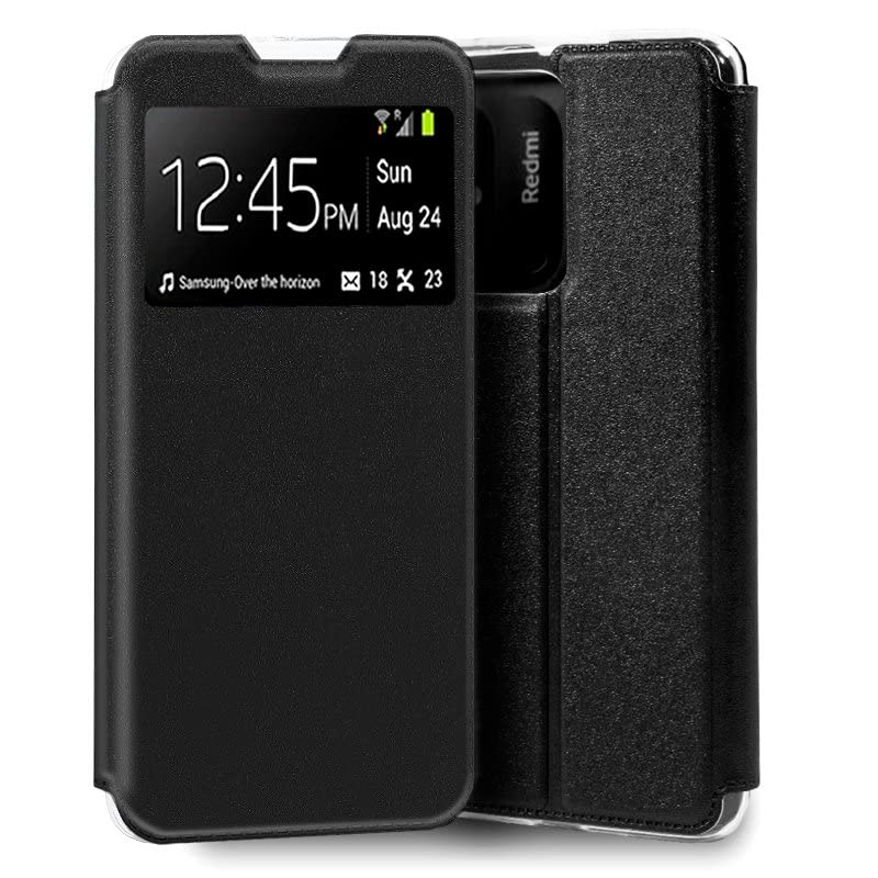 Cool Flip Cover for Xiaomi 12C Smooth Black