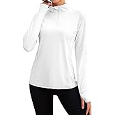 We1Fit Women's UPF 50+ Sun Shirts Long Sleeve Quarter Zip Pullover Lightweight Hiking Running Workout Tops