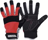 Barbarossa Double-Stitched Work Gloves - Heavy Duty Safety Utility Mechanics view 1