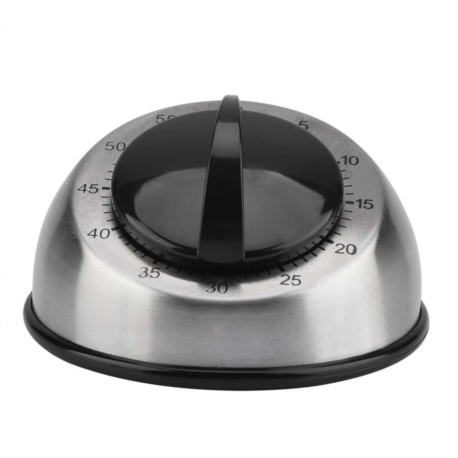 Wind Up Kitchen Timer, 60 Minutes Stainless Steel Kitchen Timer Mechanical Wind-Up Timer Time Reminder for Cooking Baking