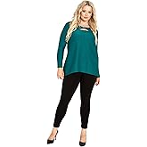AVENUE Women's Plus Size Tunic TIA Twist