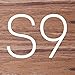 B BELK Galaxy S9 Case, [Slim to Beat] Soft Wood Hybrid Flexible TPU Cushion [Thin Matte] Premium Rubber Bumper Back Cover, Shock Resistant Wooden Shell for Samsung Galaxy S9 - Cherry