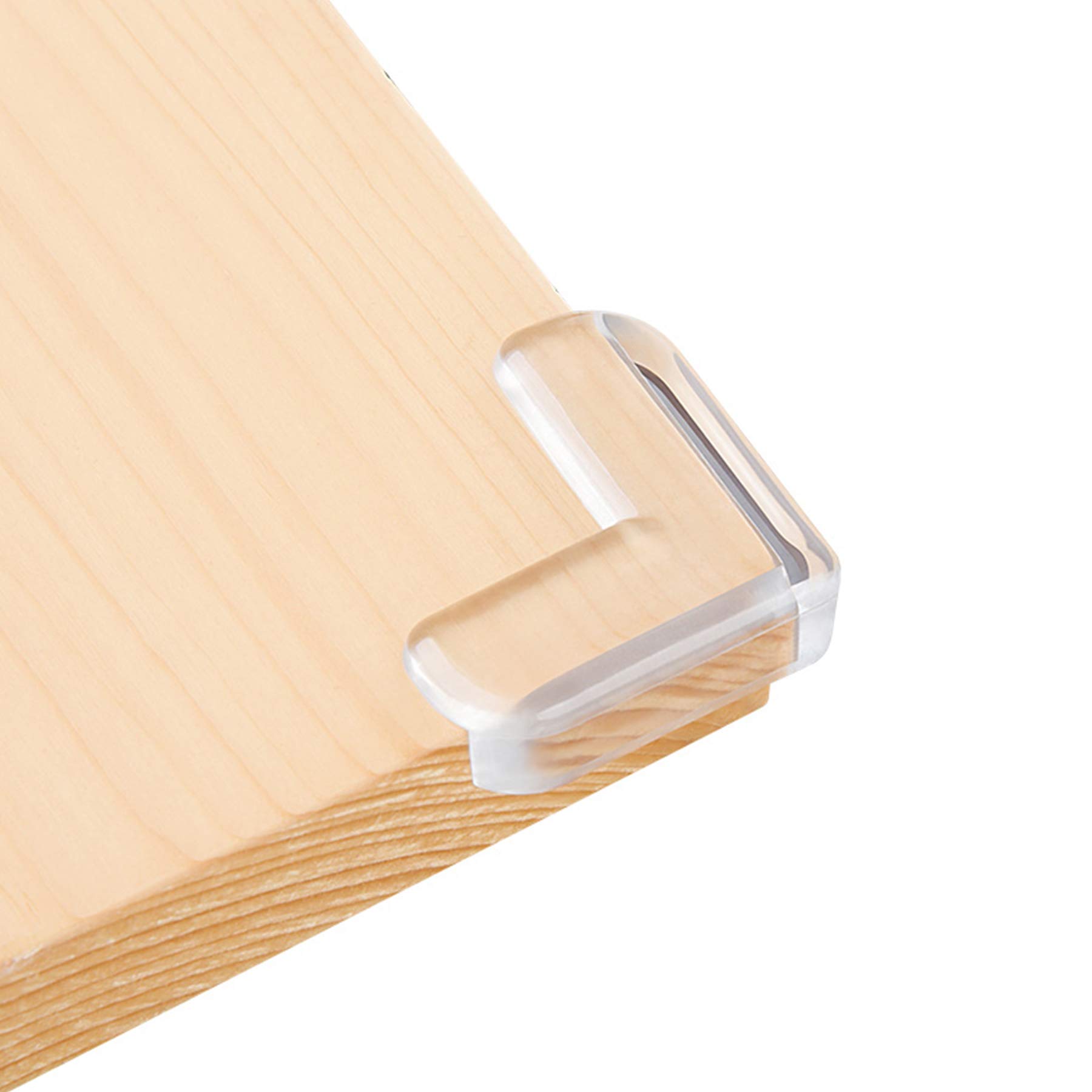 LYYDAN Corner Protectors for Baby, Kids Proofing Corners Table Corner Guards with Double-Sided Tape for Table Desk Furniture Sharp Corner (12PCS)