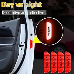 4PCS Car Door Open Warning Reflective