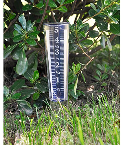 Gardtech 5-Inch Capacity Rain Meter Easy-Read Magnifying Rain Gauge - Thumbnail 3