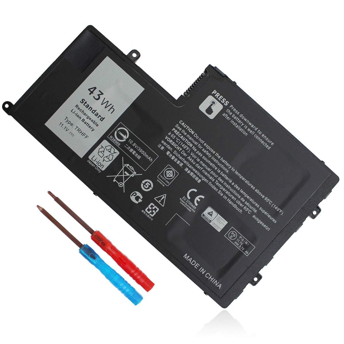 43Wh TRHFF 11.1V Battery for Dell Inspiron 15 5547
