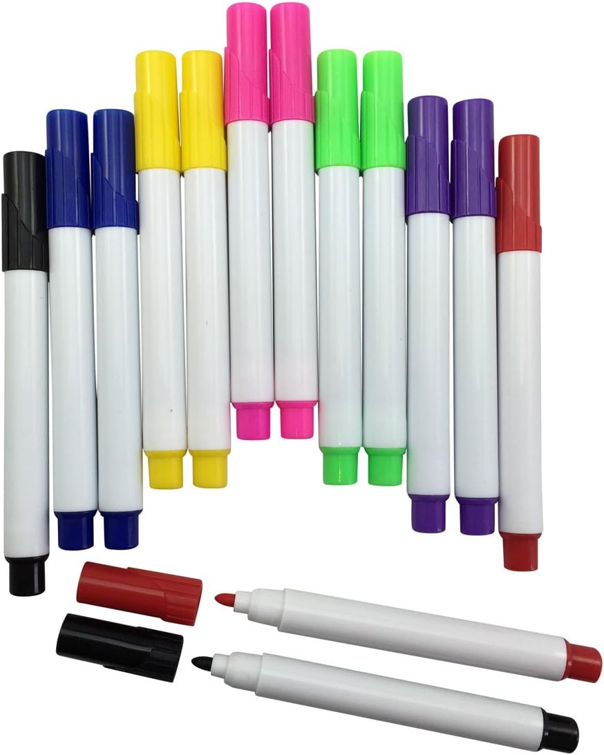 14 Assorted White board whiteboard marker pens Drywipe Markers Pens