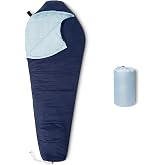 Amazon Basics Sleeping Bags for Adults, Camping Essentials, 3 Season Warm &amp; Cool Weather
