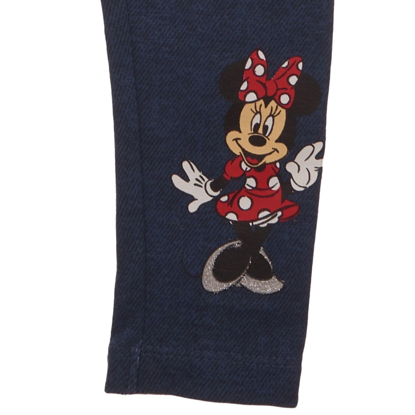 Disney Minnie Mouse Fleece Sweatshirt and Leggings Outfit Set Infant to Big Kid Sizes (12 Months - 14-16)