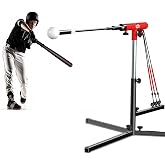 Youth Swing Trainer For Baseball &amp; Softball - Auto Reset Hitting Trainer | With 3 Power Bands,Softball Swing Trainer Height Adjustable 24&ndash;30" Baseball Training Equipment Improve Power,Speed,Accuracy