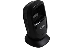 ZEBRA ENTERPRISE Zebra DS9308 2D/1D/QR Code Barcode Scanner, Hands-Free, Table Top, with USB Cable (Renewed), Black
