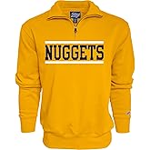 Blue 84 NBA unisex-adult Nba Officially Licensed Quarter Zip Sweatshirt Alternate Color