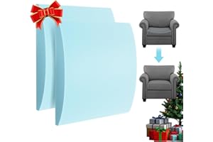 MYLIFESION Couch Cushion Support, Couch Supports for Sagging Cushions, Curved 40D High Density Foam Replacement for Fits Loveseats, Sectionals, Set of 2