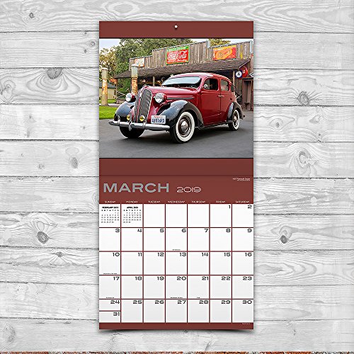 2019 Classic Cars Wall Calendar - Thumbnail 6
