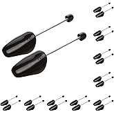 ZJHSXDR 10 Pairs Plastic Shoe Trees for Men (Black)