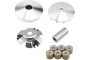 MFC·PASSION 150cc High-Performance Racing Variator Scooter Variator with 14g Roller Kit for Chinse Scooter Moped ATV Go Kart 4-Stroke Engine Scooter Racing Front Clutch Variator for GY6 125cc 150cc 152QMI 157QMJ