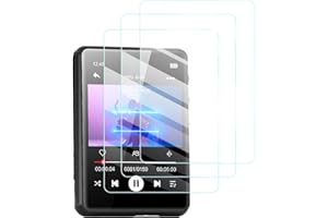 UYRUREL Screen Protector for MECHEN M3 2.4 Inch Full Touch Screen MP3 Player, High-definition Scratch Resistant Film,HD Clear Anti Blue Light, Bubble Free with Easy Installation Kit, 3 Pack