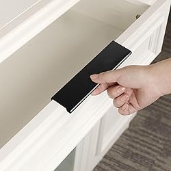 Peaha 10 Pack Black Edge Finger Tab Pulls for
