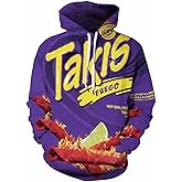 Keasmto 3D Ramen Chicken Noodle Soup Hoodie Beef Sweatshirt For Men Women Cotton Cute