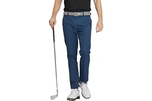 M MAELREG Golf Pants Men Quick Dry - 30"/32"/34" Stretch Lightweight 5 Pockets Water-Resistant Casual Mens Dress Pants