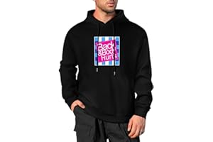Dneboska Men's Back Body Hurts Hoodie Cotton Hooded Sweatshirts