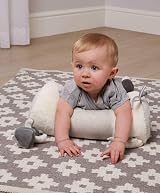 Mamas & Papas Tummy Time Roll Interactive Soft Baby Pillow Wish Upon A Cloud view 5