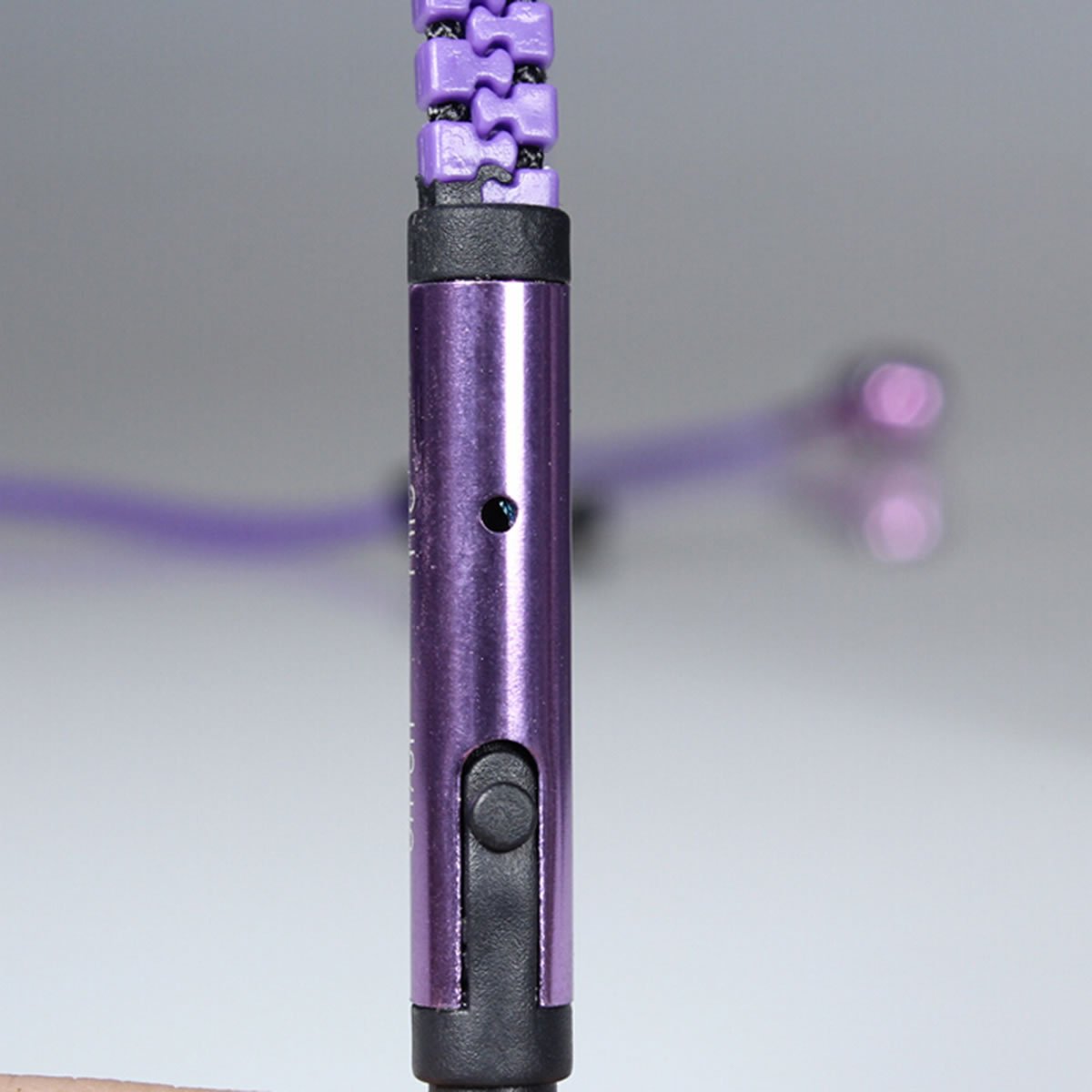 LONGQI Reißverschluss Kopfhörer in-Ear mit Mikrofon Handy Headsets