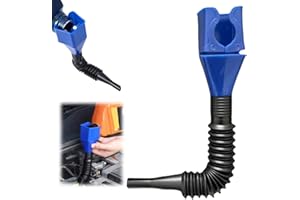 KOUJUT Oil Funnels for Automotive Use, 2025 Upgraded Universal Household Folding Buckle Funnel, Universal Wide Mouth Funnel, Easy to Carry Wide Mouth Flexible for Car Motorcycle (1 Pack)