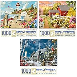 Bits and Pieces - Value Set of Three (3) 1000 Piece