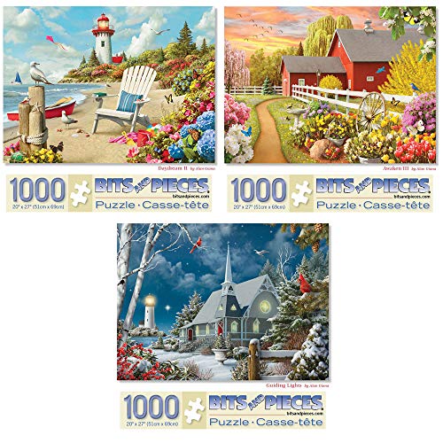 Bits and Pieces - Value Set of Three (3) 1000 Piece