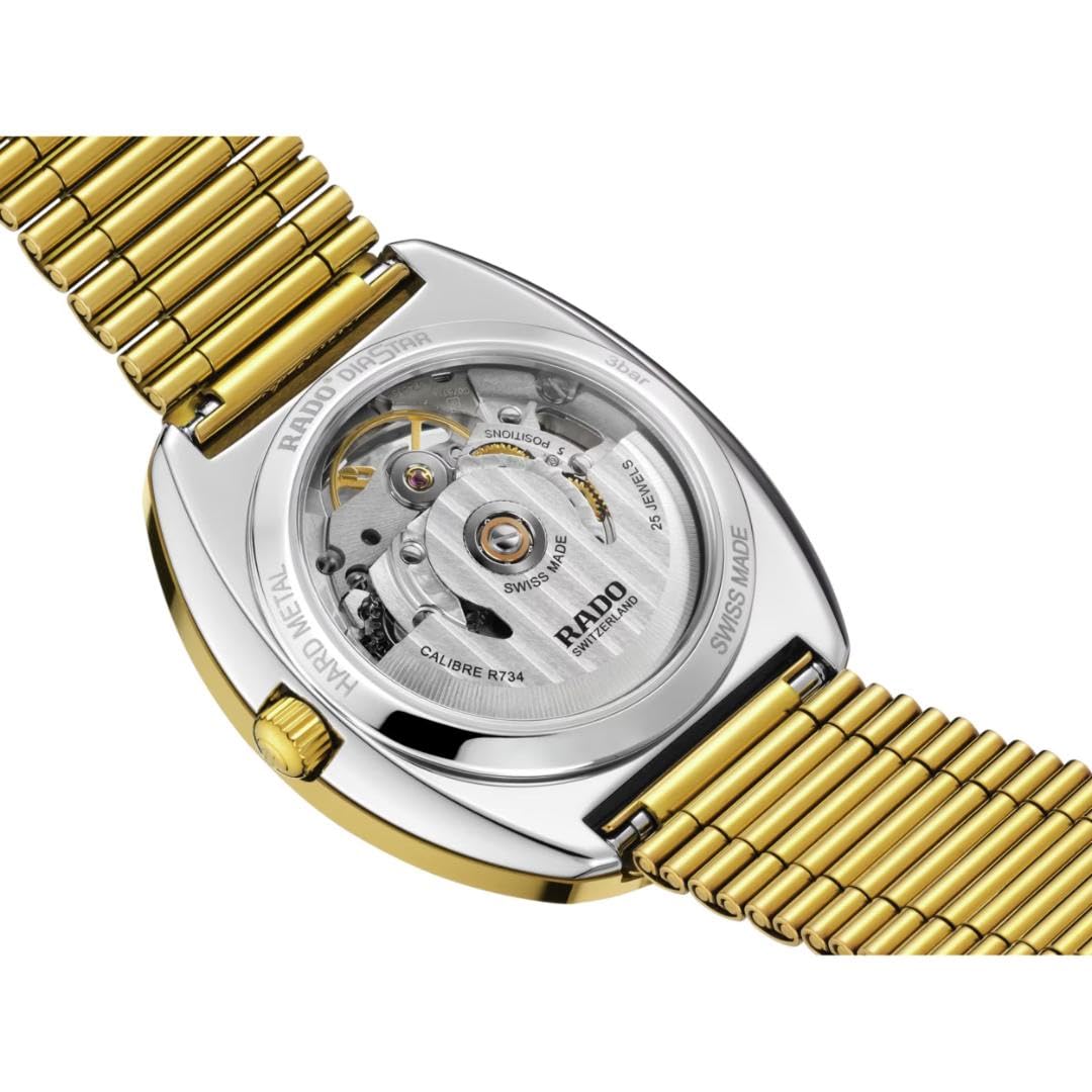 Rado DiaStar Original Open Heart - Men - Swiss Watch - Sapphire Crystal and 6 Cubic Zirconia Dial - 80 Hours of Power Reserve - Automatic - 35 mm