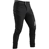 FORBEMK Men's Mountain Bike Cycling Bicycle Riding MTB Pants, Quick-Dry Lightweight Breathable BMX Downhill Bike Pants
