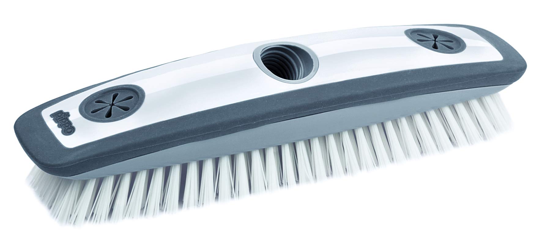 Nespoli Artemide Pippo Brush, Available in White and Red or White and Grey