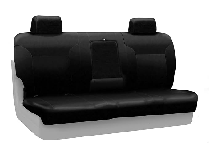Coverking Custom Fit Rear Solid Bench Seat Cover for Select