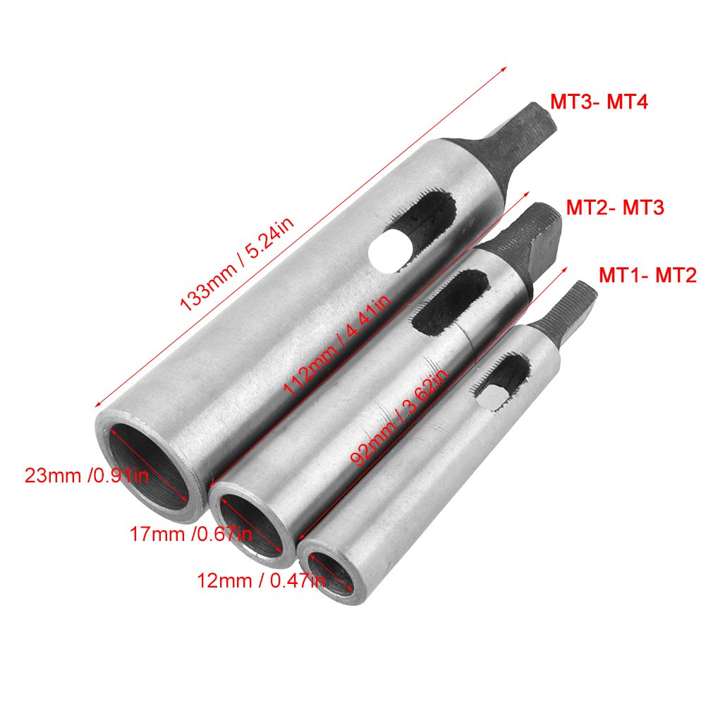 Adattatore di riduzione conica per trapano, manicotto in argento, elevata durezza, usura MT5 a MT4 | Leroy Merlin